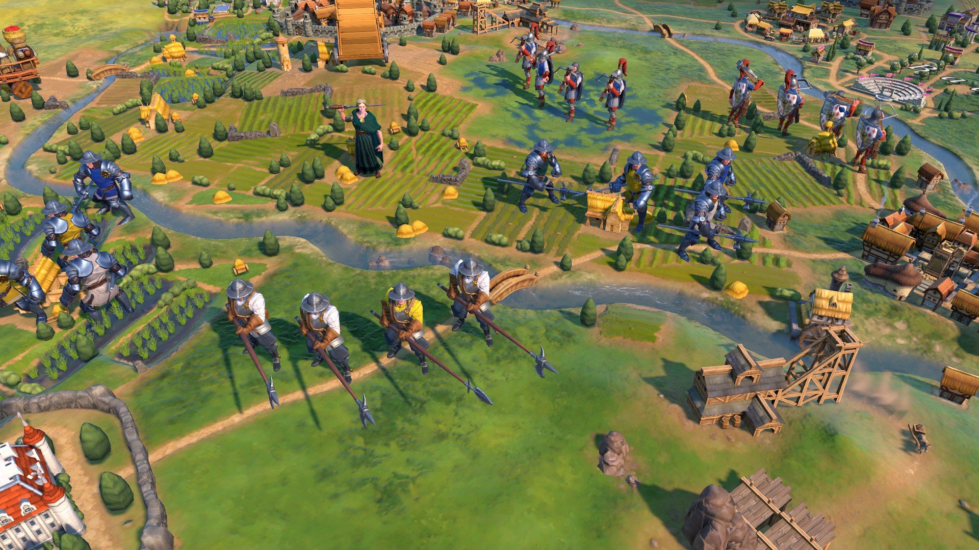 Civilization 6 Lyria i Rivia modyfikacja